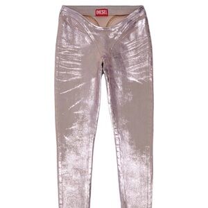 Diesel Shimmering Silver jeans